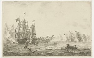 sjøslag New Ship Batalien (serietittel) av Reinier Nooms