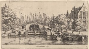 Unicorns Sluice (The Unicorns Sluys) av Reinier Nooms, called Zeeman