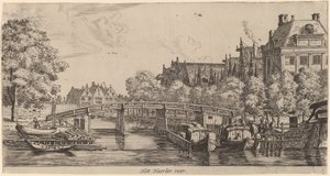 Fergen til Naarden (Nærder-fergen) av Reinier Nooms, called Zeeman