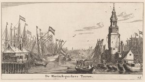 Haringpakkers Tower i Amsterdam av Reinier Nooms, called Zeeman