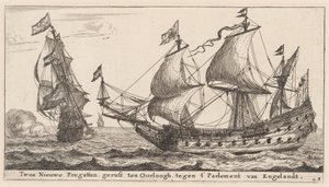 To nederlandske fregatter