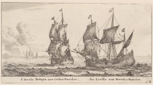 To handelsmenn: "Geele Fortuÿn," Trading in the Baltic, og "Liefde," Trading in Norway