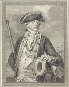 Admiral Jan Hendrik van Kinsbergen 1735-1819, greve av Dogger Bank, 1781 av Reinier Vinkeles