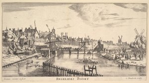 Regulators Gate, midten av 1600-tallet. av Reinier Zeeman