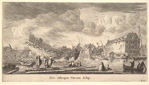 The Launch of a Ship, 1600-tallet.