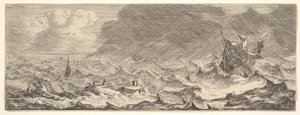 Vann, fra serien The Four Elements, 1600-tallet. av Reinier Zeeman