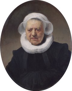 Portrett av Aechje Claesdr. Pesser av Rembrandt van Rijn