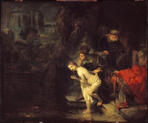 Susanna og de eldste av Rembrandt van Rijn
