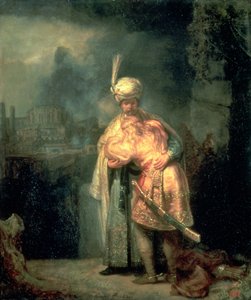 David og Jonathan av Rembrandt van Rijn