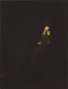 Portrett av en gammel mann, 1629 av Rembrandt van Rijn