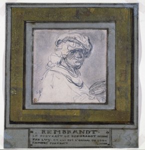 Selvportrett av Rembrandt van Rijn