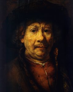 Selvportrett av Rembrandt Harmensz. van Rijn