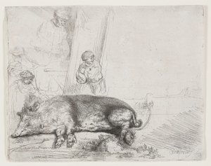 The Hog av Rembrandt van Rijn