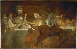 Bataviernes ed, fra Tacitus#39; historie (olje på lerret) av Rembrandt Harmensz. van Rijn