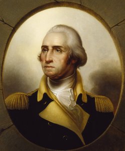 George Washington, ca. 1850 (olje på lerret) av Rembrandt Peale