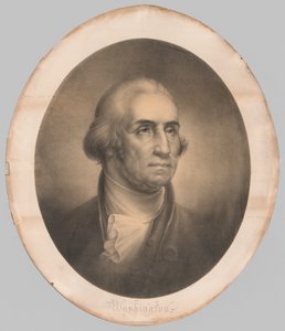 Leder for George Washington av Rembrandt Peale
