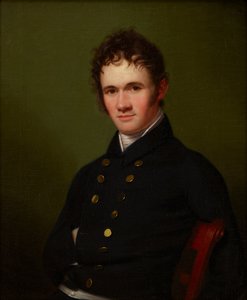 Portrett av kommandør Lewis Warrington av Rembrandt Peale