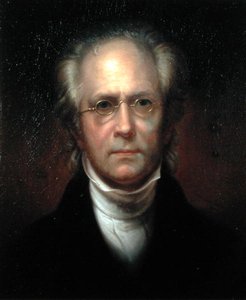 Selvportrett (olje på lerret) av Rembrandt Peale