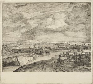 «---- Uvær» etter Rembrandt av Rembrandt van Rijn
