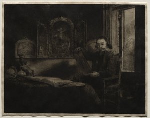 Abraham Francen, apoteker av Rembrandt van Rijn