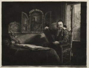 Abraham Francen, apotek, ca. 1657 av Rembrandt van Rijn