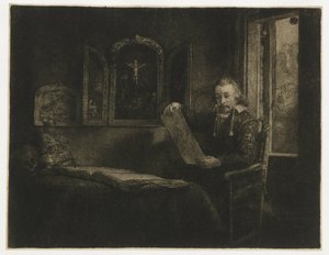 Abraham Francen, apoteker av Rembrandt van Rijn