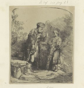 Abraham i Izak Samling av åttifem originaltrykk (serietittel) av Rembrandt van Rijn