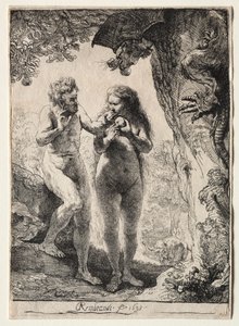 Adam og Eva av Rembrandt van Rijn