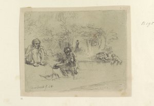 Baders Samling av åttifem originaltrykk (serietittel) av Rembrandt van Rijn