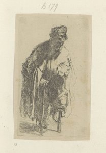 Tigger med et treben Recueil de quatre-vingt-cinq estampes originales (serietittel) av Rembrandt van Rijn