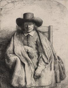 Clement de Jonghe, 1651. av Rembrandt van Rijn