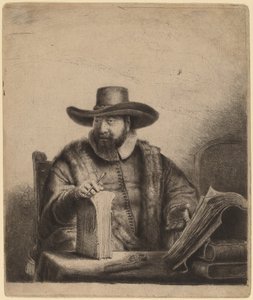 Cornelis Claesz Anslo av Rembrandt van Rijn
