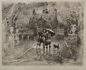 Landlige naboer av Rembrandt van Rijn