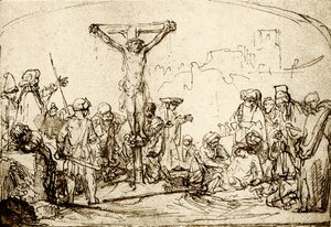 Korsfestelse av Rembrandt van Rijn