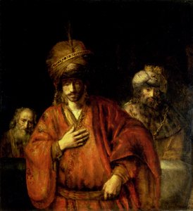 David og Uria av Rembrandt van Rijn