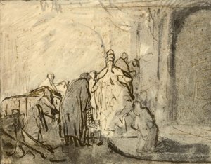 angrende Judas av Rembrandt van Rijn