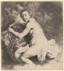 Diana på badet av Rembrandt van Rijn