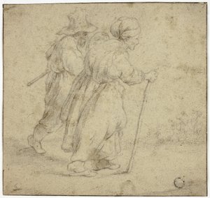 Eldre bondepar av Rembrandt van Rijn