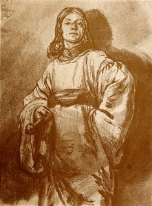 Figurstudie av Rembrandt van Rijn