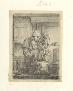 Goudsmid Samling av åttifem originaltrykk (serietittel) av Rembrandt van Rijn