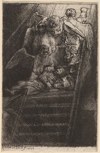 Jakobs stige av Rembrandt van Rijn