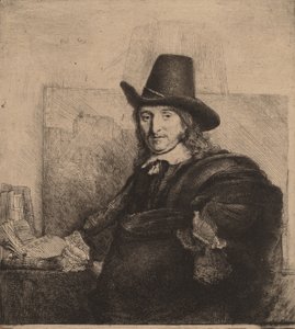Jan Asselijn, ca. 1647. av Rembrandt van Rijn