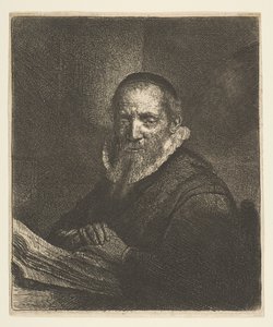 Jan Cornelius Sylvius, 1633 av Rembrandt van Rijn
