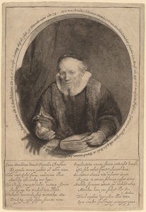 Jan Cornelisz. Sylvius av Rembrandt van Rijn