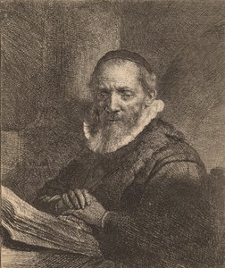 Jan Cornelisz. Sylvius, 1633. av Rembrandt van Rijn