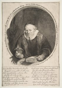 Jan Cornelisz. Sylvius, predikant, 1646. av Rembrandt van Rijn
