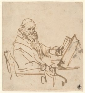 Jan Cornelisz Sylvius, predikanten av Rembrandt van Rijn