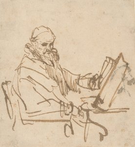 Jan Cornelisz Sylvius, predikanten, 16441645. av Rembrandt van Rijn