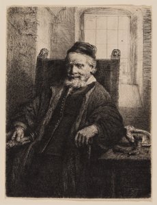 Jan Lutma, gullsmed av Rembrandt van Rijn