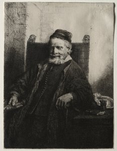 John Lutma, gullsmed, 1656. av Rembrandt van Rijn